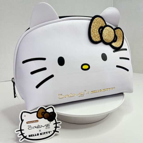 Hello Kitty Holiday Makeup Pouch - Golden Icon - Picture 5 of 11